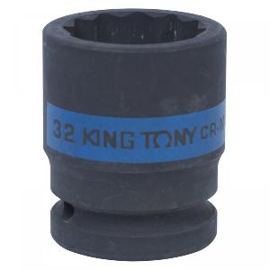 Головка KING TONY торцевая ударная двенадцатигранная 3/4", 32 мм