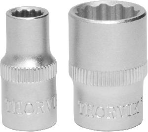FS21407 Головка торцевая 12-гранная 1/4"DR, 7 мм