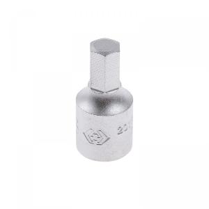 Насадка KING TONY (бита) торцевая 1/4", HEX, 6 мм, L = 25 мм