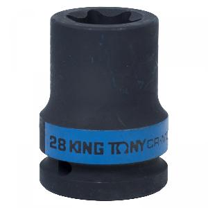 Головка торцевая ударная TORX Е-стандарт 3/4", E28, L = 56 мм KING TONY 657528M