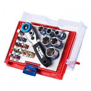 Набор МАСТАК вставок (бит) 1/4", TORX, HEX, PZ, PH, SLOT, 20 предметов