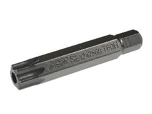 Бита TORX Т60х75мм 10мм удлиненная JTC