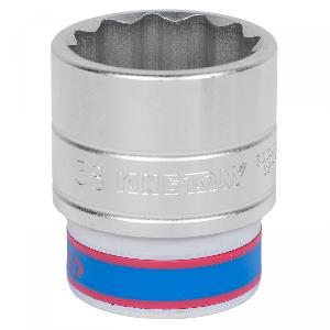 Головка торцевая стандартная двенадцатигранная 3/4", 38 мм KING TONY 633038M