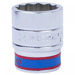 Головка торцевая стандартная двенадцатигранная 3/4", 34 мм KING TONY 633034M