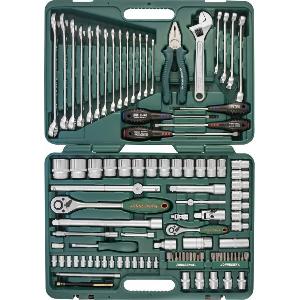 Набор Jonnesway инструмента универсальный 1/4", 1/2"DR, 101 предмет