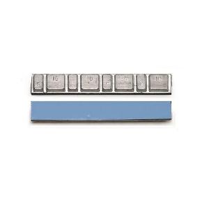 Груз CLIPPER самоклеящийся на синей ленте, 15 мм. 60 гр. 4x5g-4x10g *50шт