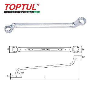 Ключ TOPTUL накидной угол 75° 24х27 мм