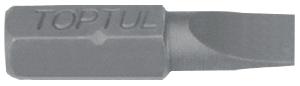 Бита TOPTUL 1/4" шлицевая SL 3x0.5 L=25 мм