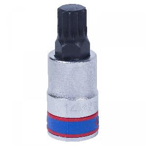 Насадка KING TONY (бита) торцевая 1/2", SPLINE, M14, L = 60 мм