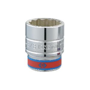 Головка KING TONY торцевая стандартная двенадцатигранная 3/4", 1&11/16, дюймовая