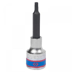 Насадка KING TONY (бита) торцевая 1/2", TORX, T25, L = 80 мм, с отверстием