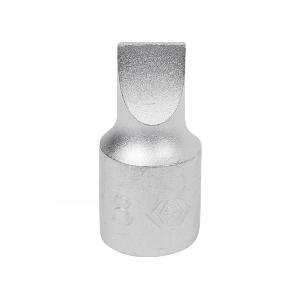Насадка KING TONY (бита) торцевая 1/4", Slotted, 8x1,2 мм, L = 25 мм