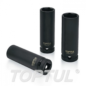 Головка TOPTUL  ударная удлиненная тонкостенная 1/2" 21 мм L=78 мм