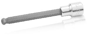 Головка TOPTUL торцевая с шестигранной вставкой HEX 1/2" 8 мм L=140 мм