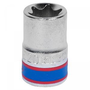 Головка торцевая TORX Е-стандарт 1/2", E20, L = 39 мм KING TONY 437520M