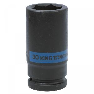 Головка KING TONY торцевая ударная глубокая шестигранная 3/4", 30 мм