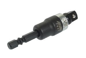 Адаптер 1/4"х3/8" карданный под шуруповерт JTC