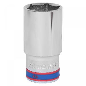 Головка KING TONY торцевая глубокая шестигранная 1/2", 30 мм