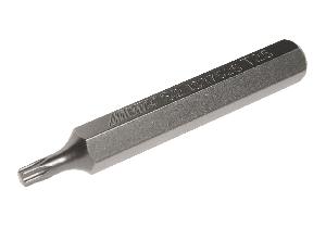 Бита TORX Т25х75мм 10мм удлиненная S2 JTC