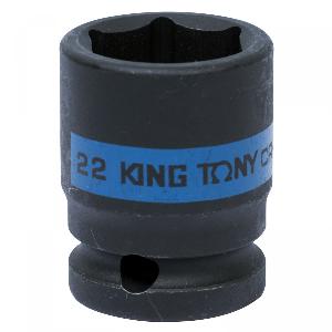 Головка KING TONY торцевая ударная шестигранная 1/2", 22 мм
