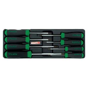 Набор TOPTUL отверток TORX T9-T40 в ложементе 8 пр.