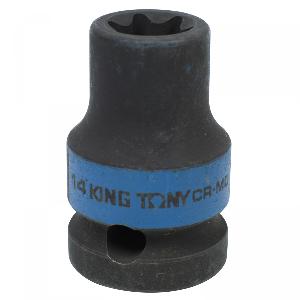 Головка KING TONY торцевая ударная TORX Е-стандарт 1/2", E14, L = 38 мм