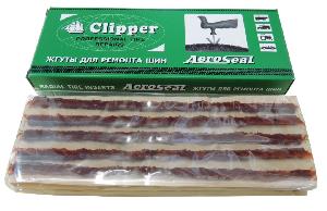 Жгут Clipper коричневый, 204мм (уп. 25шт)