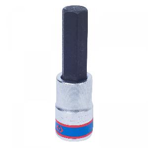Насадка (бита) King Tony торцевая 1/2", HEX, 14 мм, L=80 мм