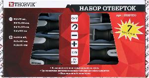 Набор Thorvik отверток стержневых, 7 предметов