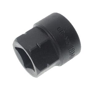 Головка торцевая 1/2" 18мм ударная мини L=28мм JTC