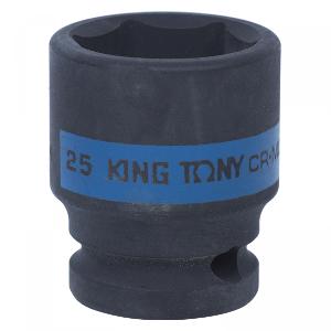 Головка KING TONY торцевая ударная шестигранная 1/2", 25 мм