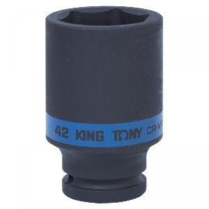 Головка KING TONY торцевая ударная глубокая шестигранная 3/4", 42 мм
