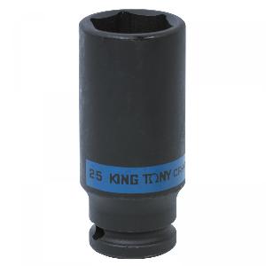 Головка KING TONY торцевая ударная глубокая шестигранная 1/2", 25 мм