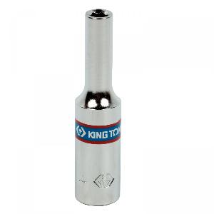 Головка KING TONY торцевая глубокая шестигранная 1/4", 4 мм