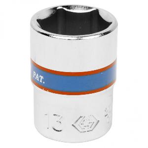 Головка KING TONY торцевая стандартная шестигранная 1/4", 13 мм