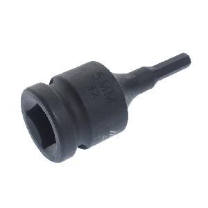 Бита-головка 1/2" HEX H5х25мм ударная L=60мм JTC
