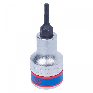 Насадка KING TONY (бита) торцевая 1/2", HEX, 3 мм, L = 60 мм