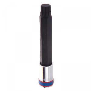 Насадка KING TONY (бита) торцевая 1/2", SPLINE, M16, L = 140 мм