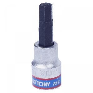 Насадка KING TONY (бита) торцевая 3/8", HEX, 7 мм, L = 50 мм
