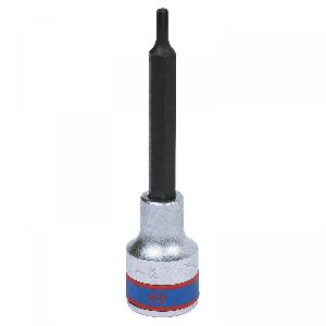 Насадка KING TONY (бита) торцевая 1/2", RIBE, M04, L = 100 мм