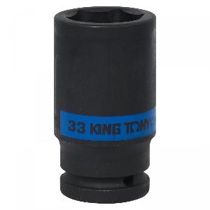 Головка торцевая ударная глубокая шестигранная 3/4", 33 мм KING TONY 643533M