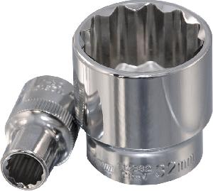 Головка Ombra торцевая 12-гранная 1/2"DR, 17 мм