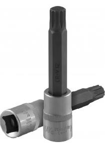 Насадка Jonnesway торцевая 1/2"DR с вставкой-битой SPLINE, M12, 100 мм