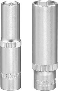 Головка Thorvik торцевая глубокая 1/4"DR, 10 мм