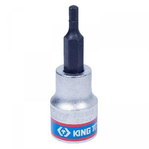 Насадка KING TONY (бита) торцевая 3/8", HEX, 3 мм, L = 50 мм