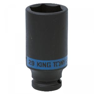 Головка KING TONY торцевая ударная глубокая шестигранная 1/2", 29 мм