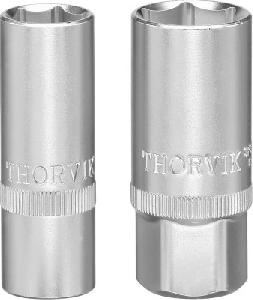 Головка Thorvik торцевая свечная 1/2"DR, 16 мм