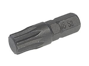 Бита SPLINE M8х25мм 1/4" JTC