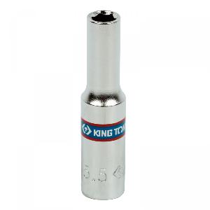 Головка KING TONY торцевая глубокая шестигранная 1/4", 5,5 мм