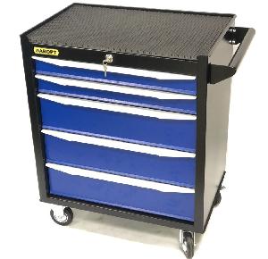 Тележка GAROPT GT7955.blue инструментальная, Синяя, Серия "Standart", 5 ящ.blue СНЯТ
